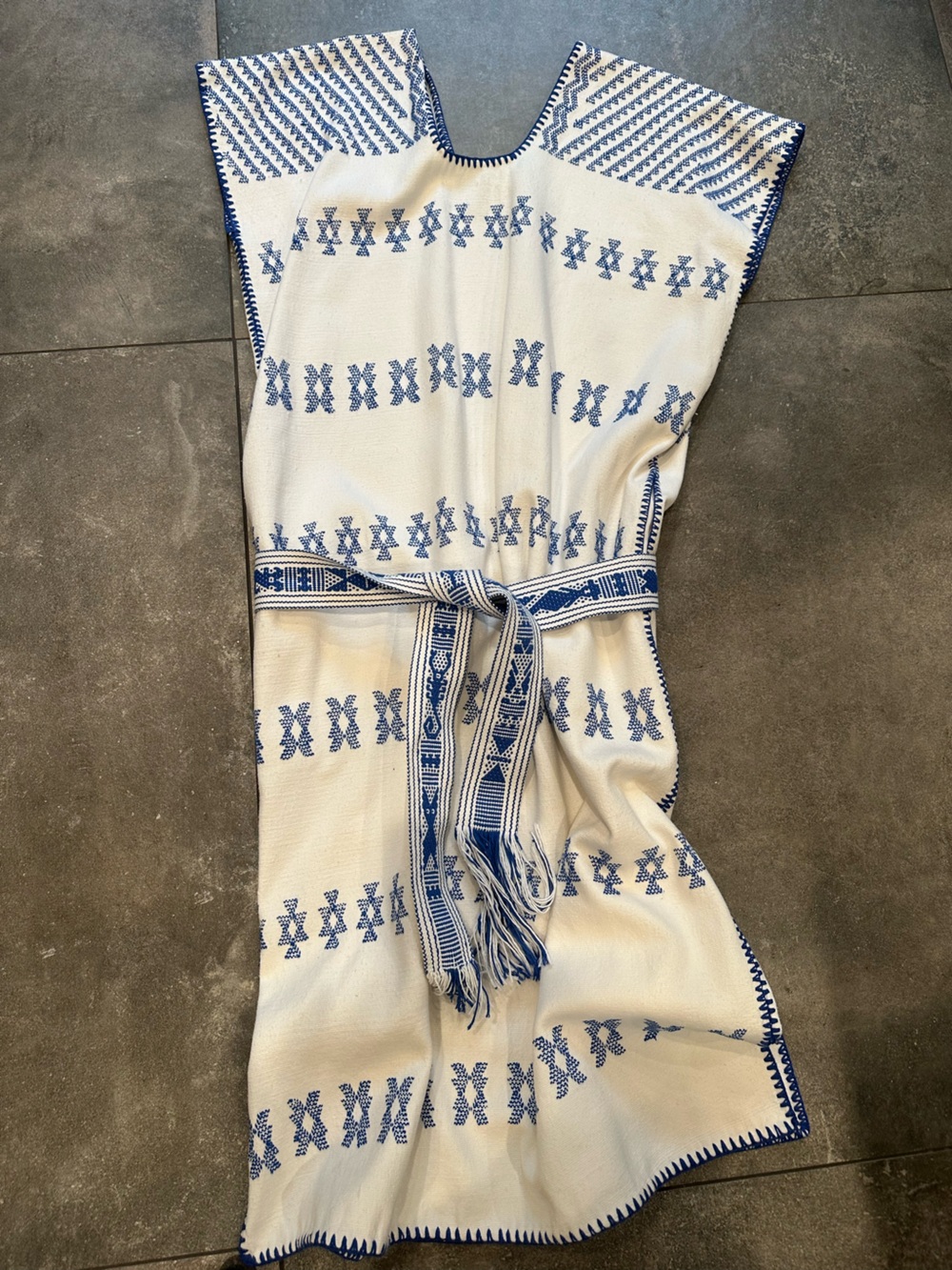 💙 Authentic Pippa Holt Hand-Loomed Kaftan Dress with Belt 💙